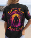 Maxcorners Not All Who Wander Are Lost Bigfoot Compass All Over Print LM1601