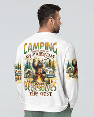 Maxcorners Beer Solves The Rest Bear All Over Print LM2101