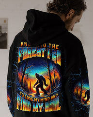 Maxcorners And Into The Forest I Go Bigfoot All Over Print LM1601