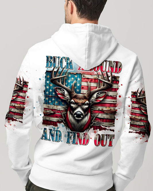 Maxcorners Buck Around And Find Out Deer Hunting All Over Print LM1601