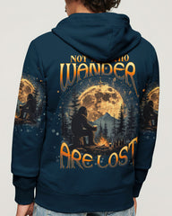 Maxcorners Not All Who Wander Are Lost Bigfoot Compass All Over Print LM1601