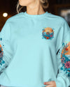 Maxcorners Smell The Sea Feel The Breeze Compass All Over Print LM2101