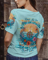 Maxcorners Smell The Sea Feel The Breeze Compass All Over Print LM2101