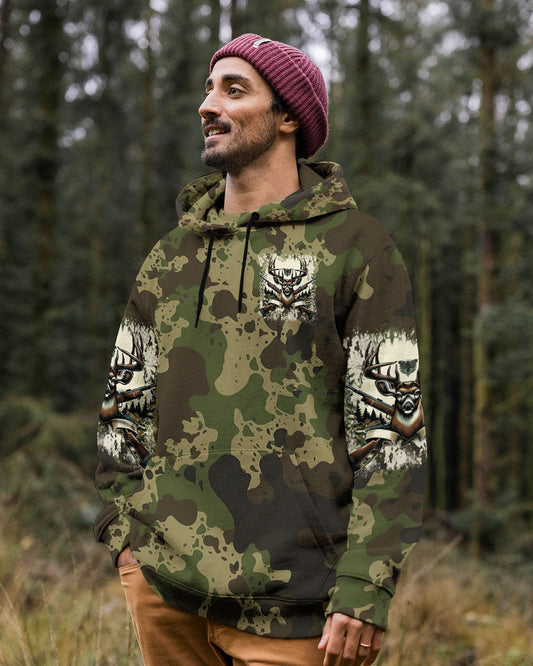 Maxcorners No Bragging Until You're Dragging Hunting All Over Print LM1601