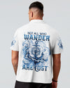 Maxcorners Not All Who Wander Are Lost Anchor Compass All Over Print LM1501