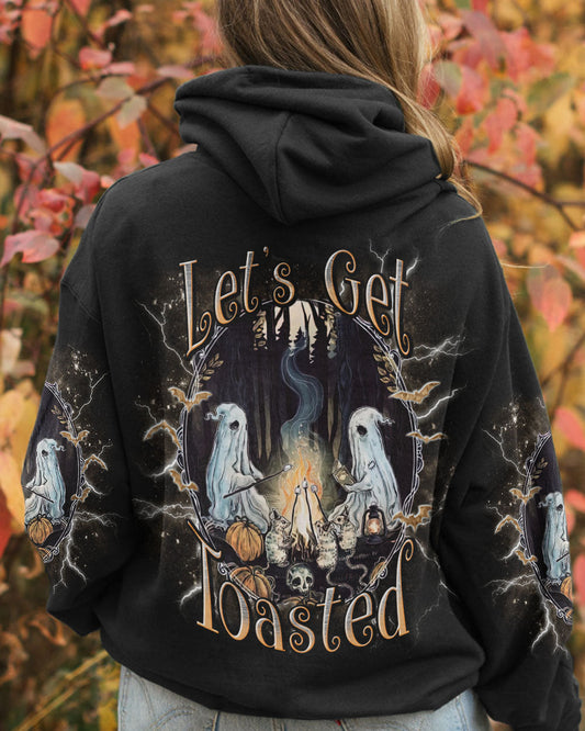 Maxcorners Let's Get Toasted Boos Halloween All Over Print LM2101