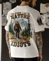 Maxcorners The Closer I Get To Nature Bigfoot Hiking All Over Print LM2101