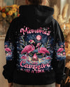 Maxcorners Making Memories One Campfire At A Time Flamingo Christmas All Over Print - Tlnt1210241 LM2101