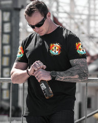 Maxcorners And Into The Forest I Go Bigfoot Compass All Over Print LM1601