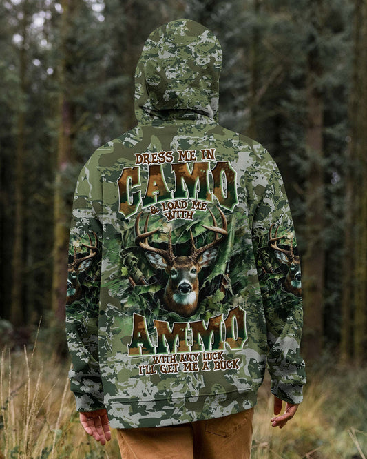 Maxcorners Dress Me In Camo Hunting All Over Print LM1601