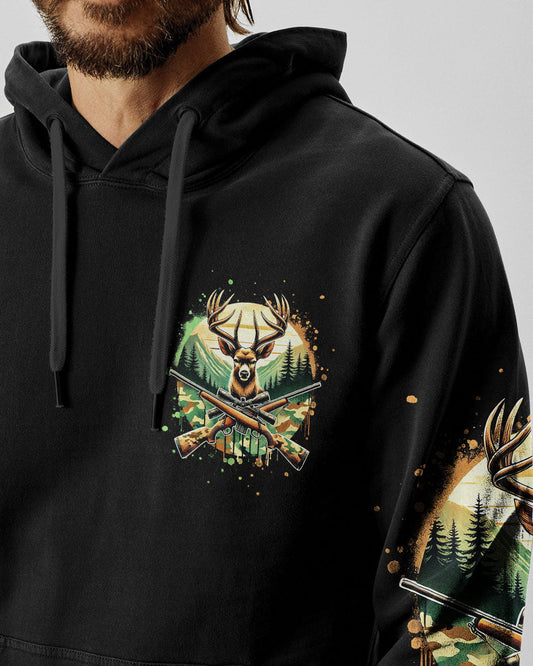 Maxcorners No Bragging Until You're Dragging Deer Hunting All Over Print LM1601