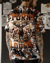 Maxcorners Turn 'Em Loose Hunting Deer Foxhound Dog All Over Print LM1601