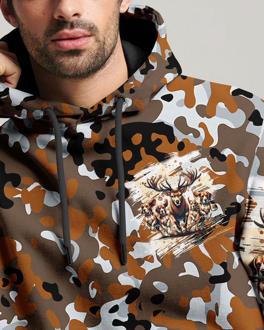 Maxcorners Turn 'Em Loose Hunting Deer Foxhound Dog All Over Print LM1601