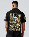 Maxcorners Never Underestimate An Old Man With A Sniper Rifle All Over Print LM1601