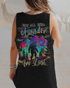 Maxcorners Not All Who Wander Are Lost Bigfoot Colorful All Over Print LM2101