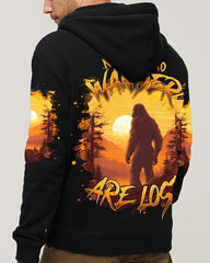 Maxcorners Not All Who Wander Are Lost Bigfoot All Over Print LM1601