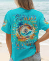 Maxcorners Not All Who Wander Are Lost Compass All Over Print LM1501