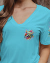 Maxcorners Stay Wild Ocean Child Turtle All Over Print LM2101
