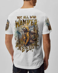 Maxcorners Not All Who Wander Are Lost Sloth All Over Print LM2101