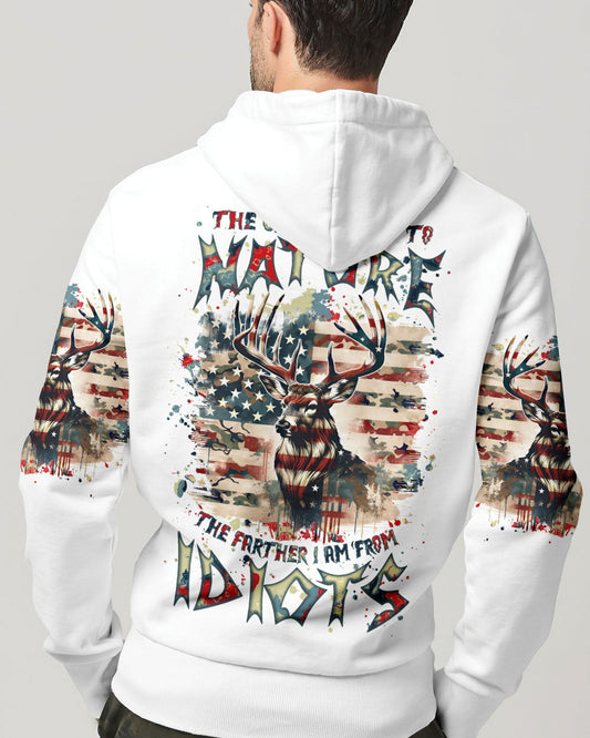 Maxcorners The Closer I Get To Nature Deer Hunting All Over Print LM2101