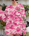 Maxcorners Pretty In Pink Hunting Deer All Over Print LM1601