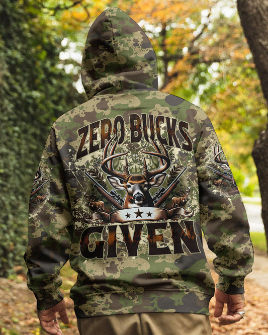 Maxcorners Zero Bucks Given Hunting Deer All Over Print LM1601