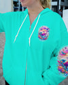 Maxcorners Not All Who Wander Are Lost Compass Turtle All Over Print LM2101