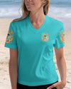 Maxcorners Saltwater Heals Everything Compass All Over Print LM1501