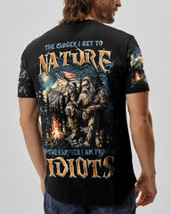 Maxcorners The Closer I Get To Nature Bigfoot All Over Print LM1601