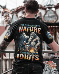 Maxcorners The Closer I Get To Nature Bigfoot All Over Print LM1601