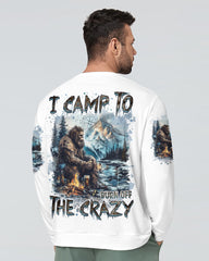 Maxcorners I Camp To Burn Off The Crazy Bigfoot All Over Print LM2101