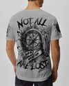 Maxcorners Not All Who Wander Are Lost Compass All Over Print LM1501