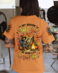 Maxcorners My Broom Broke So Now Halloween Camping All Over Print LM1501