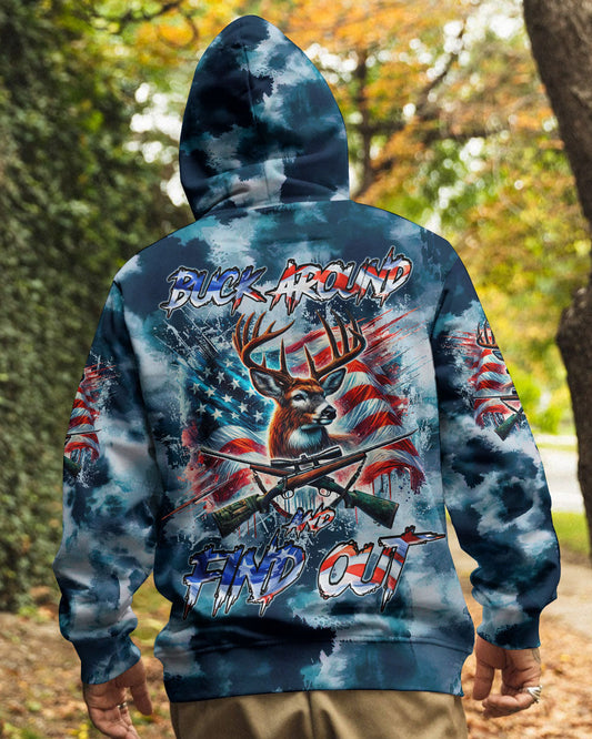 Maxcorners Buck Around And Find Out Deer Hunting All Over Print LM1601