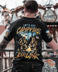 Maxcorners Let's Get Campfire Drunk Bigfoot All Over Print LM1601