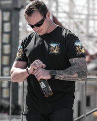 Maxcorners Let's Get Campfire Drunk Bigfoot All Over Print LM1601