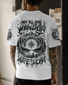 Maxcorners Not All Who Wander Are Lost Compass All Over Print LM2101