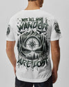 Maxcorners Not All Who Wander Are Lost Compass All Over Print LM2101