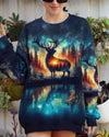 Maxcorners Find Me Where The Wild Things Are Deer Hunting Nature All Over Print LM1501