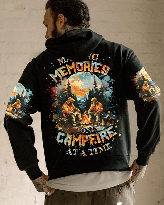 Maxcorners (Hot Deal) Making Memories One Campfire At A Time Bigfoot All Over Print LM1601