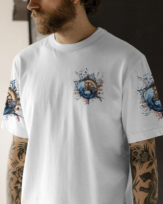 Maxcorners Not All Who Wander Are Lost Compass All Over Print LM2101