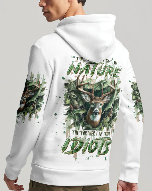 Maxcorners The Closer I Get To Nature Deer Hunting All Over Print LM2101