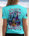 Maxcorners My Broom Broke So Now Halloween Camping All Over Print LM2101