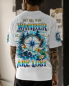 Maxcorners Not All Who Wander Are Lost Compass All Over Print LM2101