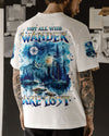 Maxcorners Not All Who Wander Are Lost Compass All Over Print LM2101