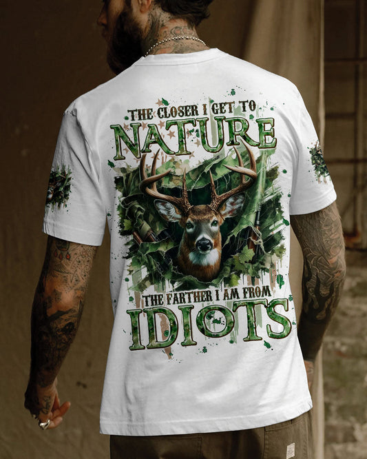 Maxcorners The Closer I Get To Nature Deer Hunting All Over Print LM2101