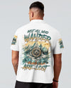 Maxcorners Not All Who Wander Are Lost Compass All Over Print LM2101