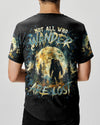 Maxcorners Not All Who Wander Are Lost Bigfoot All Over Print LM1601