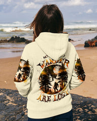 Maxcorners Not All Who Wander Are Lost Bigfoot Moon All Over Print LM2101