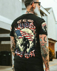 Maxcorners Not All Who Wander Are Lost Bigfoot All Over Print LM1601